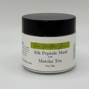 Silk Peptide Mask with Matcha Tea